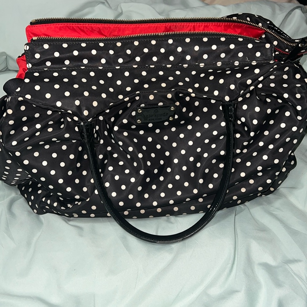 Kate Spade Spotted Baby Bag